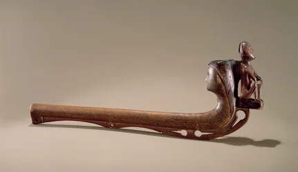 Tubo Iroquois, c.1725 (madeira)